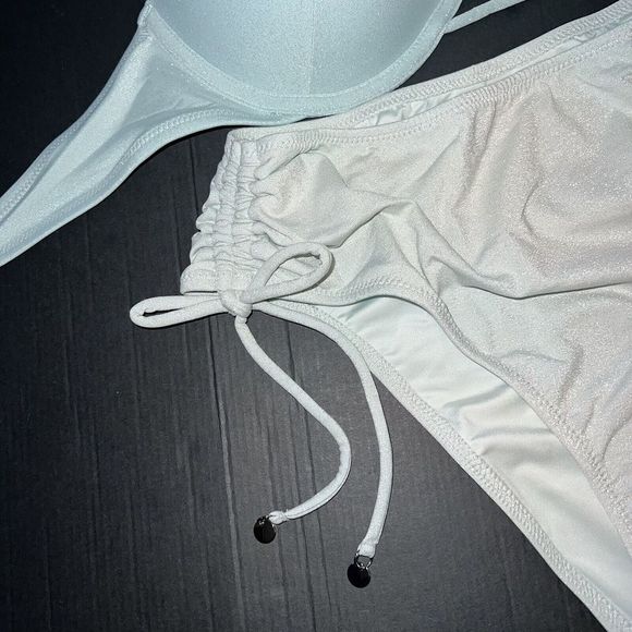 Victoria's Secret 32AA,32A,32B,32C,34B BOMBSHELL BIKINI high-waist bottom mint - Picture 8 of 10